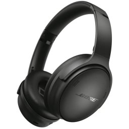 BOSE QuietComfort fejhallgató, vezeték nélküli, over-ear, USB-C, körbe-körbe fülhallgató, ANC, fekete