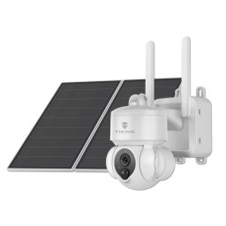 Napelemes HD kamera Viking HDs03 4G/20000mAh/színes éjjellátó/IP66/alkalmazás/értesítés/fehér