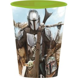 Star Wars Mandalorian műanyag pohár 260 ml