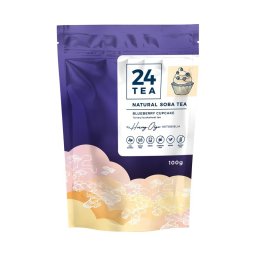 24Tea Natural Soba áfonyás muffin hajdina tea 100g