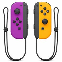 Nintendo Switch Joy-Con kontrollerpár - Neon Lila & Neon Narancssárga