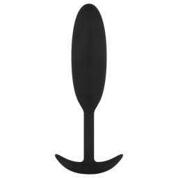 EasyToys Heavy Fulfiller - 54 g-os anál plug - kicsi (fekete)