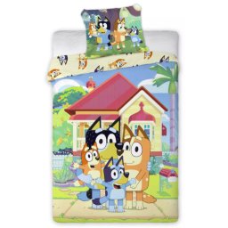 Bluey Family Home ágyneműhuzat 140×200 cm, 70x90 cm Nr7