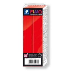 FIMO Gyurma, 454 g, égethető, FIMO "Professional", piros