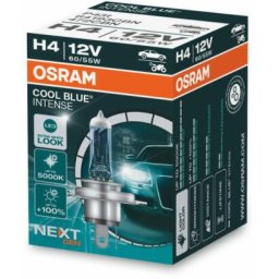 H4 12V 60/55W Osram 5000 K +100% cool blue intense
