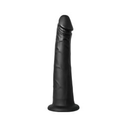 Kiiroo élethű vákuum dildó - 19cm (fekete)