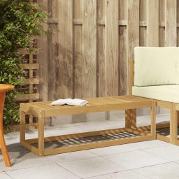 vidaXL Kültéri Szék Pad Fehér 115 x 43 x 37 cm Tömör Akácfa