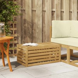 vidaXL Kültéri Szék Pad Fehér 79 x 43 x 37 cm Tömör Akácfa