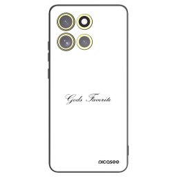 Fekete szilikon tok az alábbi mobiltelefonokra Motorola Moto G86 Power 5G - Gods Favorite