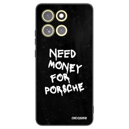 Fekete szilikon tok az alábbi mobiltelefonokra Motorola Moto G86 Power 5G - Black Dollar