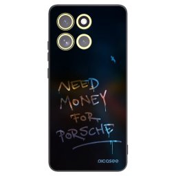 Fekete szilikon tok az alábbi mobiltelefonokra Motorola Moto G86 Power 5G - Neon Nights