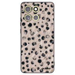 Fekete szilikon tok az alábbi mobiltelefonokra Motorola Moto G86 Power 5G - Inked