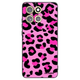 Fekete szilikon tok az alábbi mobiltelefonokra Motorola Moto G86 Power 5G - Pink Tiger