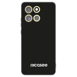 Fekete szilikon tok az alábbi mobiltelefonokra Motorola Moto G86 Power 5G - Picasee