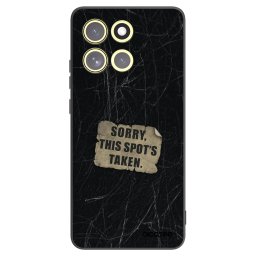 Fekete szilikon tok az alábbi mobiltelefonokra Motorola Moto G86 Power 5G - SORRY
