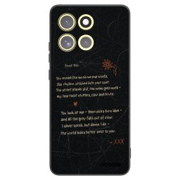 Fekete szilikon tok az alábbi mobiltelefonokra Motorola Moto G86 Power 5G - POET