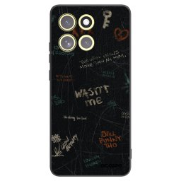 Fekete szilikon tok az alábbi mobiltelefonokra Motorola Moto G86 Power 5G - CONFESSION