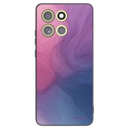 Fekete szilikon tok az alábbi mobiltelefonokra Motorola Moto G86 Power 5G - Silk