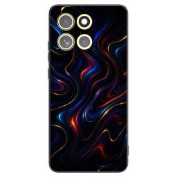 Fekete szilikon tok az alábbi mobiltelefonokra Motorola Moto G86 Power 5G - Noir
