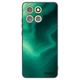Fekete szilikon tok az alábbi mobiltelefonokra Motorola Moto G86 Power 5G - Malachite