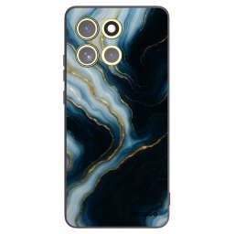 Fekete szilikon tok az alábbi mobiltelefonokra Motorola Moto G86 Power 5G - Luna