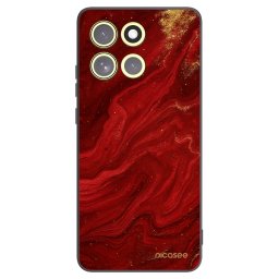 Fekete szilikon tok az alábbi mobiltelefonokra Motorola Moto G86 Power 5G - Red