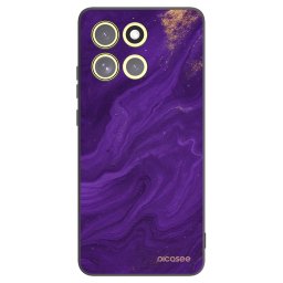 Fekete szilikon tok az alábbi mobiltelefonokra Motorola Moto G86 Power 5G - Purple