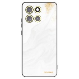 Fekete szilikon tok az alábbi mobiltelefonokra Motorola Moto G86 Power 5G - White