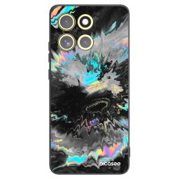 Fekete szilikon tok az alábbi mobiltelefonokra Motorola Moto G86 Power 5G - Magnetic