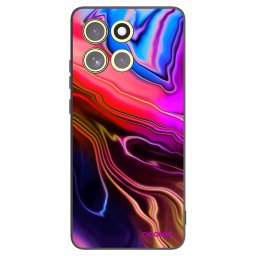 Fekete szilikon tok az alábbi mobiltelefonokra Motorola Moto G86 Power 5G - Electric