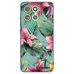 Fekete szilikon tok az alábbi mobiltelefonokra Motorola Moto G86 Power 5G - Hawaii