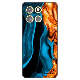 Fekete szilikon tok az alábbi mobiltelefonokra Motorola Moto G86 Power 5G - Gold blue