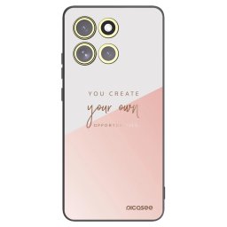 Fekete szilikon tok az alábbi mobiltelefonokra Motorola Moto G86 Power 5G - You create your own opportunities