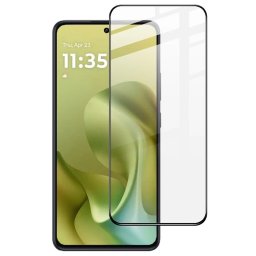 3D üvegfólia kerettel az alábbi mobiltelefonokra Motorola Moto G86 Power 5G - fekete