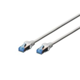 Digitus Patch kábel, SF-UTP, CAT 5e, AWG 26/7, réz, szürke 1m