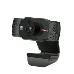 Webkamera C-TECH CAM-11FHD, 1080P, mikrofon, fekete