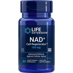 Life Extension NAD plus sejtregeneráló nikotinamid-ribozid, 100 mg, 30 db