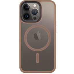 Tactical MagForce Hyperstealth Apple iPhone 13 Pro Magsafe hátlap tok, fekete/barna