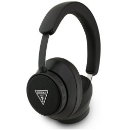 Guess PU Saffiano Triangle Logo ENC TWS vezeték nélküli fejhallgató, fekete