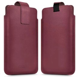 Tech-Protect SM65 univerzális telefon tok, 6-6,9col, bordó