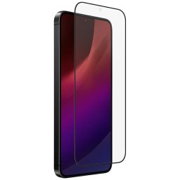 Uniq Optix Vivid Clear Samsung Galaxy S25 Edge tempered glass kijelzővédő üvegfólia felhelyező kerettel