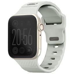 Uniq Stride KFM Apple Watch 1/2/3/4/5/6/7/8/9/10/11/SE/SE2/SE3 (40/41/42mm) gumis szilikon szíj, szürke