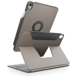Uniq Rovus 360 Apple iPad Air 11 (2025 / 2024) / Air 5 / 4 mágneses tok kitámasztóval, 360 fokban forgatható, szürke