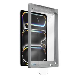 Uniq Optix Exofit Apple iPad Air 11 (2025 / 2024) / Air 5 / 4 tempered glass kijelzővédő fólia felhelyező kerettel
