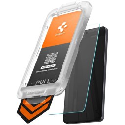 Spigen Glas.tR EZ Fit Pro HD Samsung Galaxy S26 tempered kijelzővédő fólia felhelyező kerettel (1db)