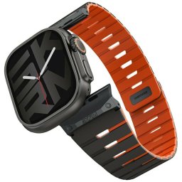 Skinarma Gemini Apple Watch állítható szíj, 49/46/45/44/MM, fekete