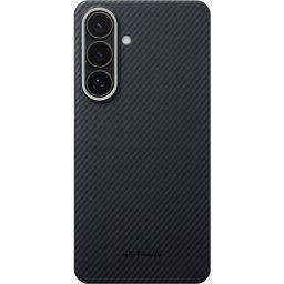 Pitaka Edge Samsung Galaxy S26 Plus hátlap tok, Aramid, MagSafe, fekete-szürke