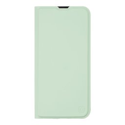 OBAL:ME SmoothTouch Xiaomi Redmi Note 15 Pro 5G mágneses flip tok kártyatartóval, mentazöld