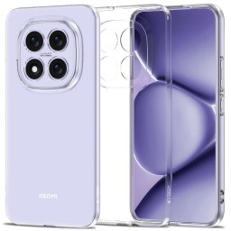Tech-Protect Flexair Hybrid Xiaomi Redmi Note 15 Pro Plus / Poco M8 Pro hátlap tok, megerősített sarok, átlátszó