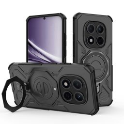 Tech-Protect Tacticstand Xiaomi Redmi Note 15 Pro 5G műanyag tok kitámasztóval, fekete